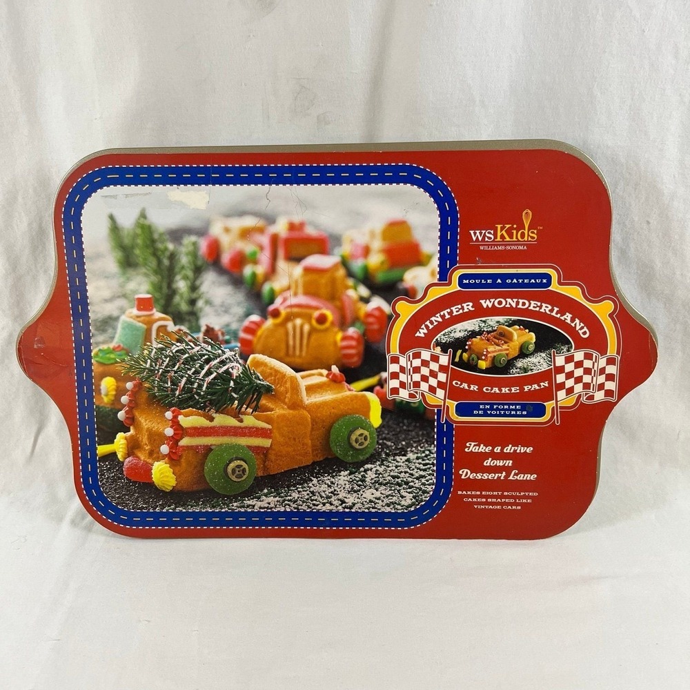 Williams-Sonoma Kids Winter Wonderland Car Cake Pan Nordic Ware